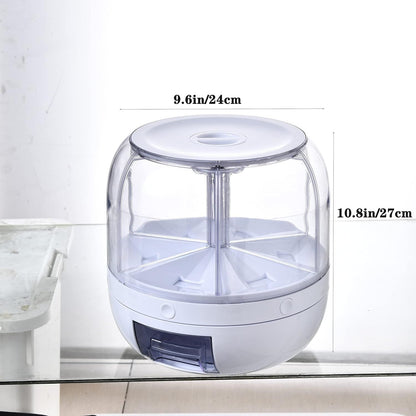 360 Degree Rotating Dry Food Dispenser - Al Tijara UAE