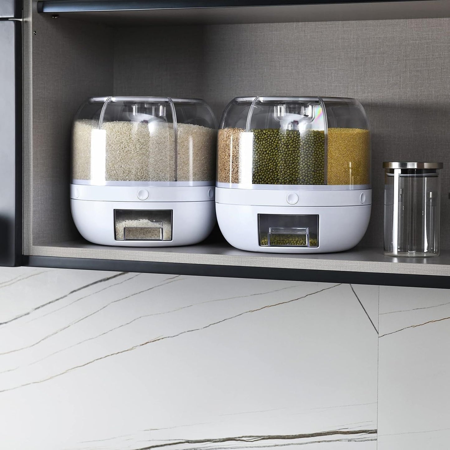 360 Degree Rotating Dry Food Dispenser - Al Tijara UAE